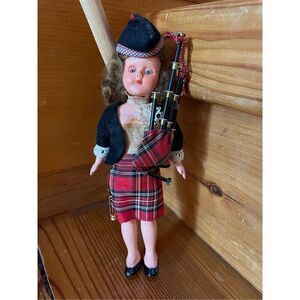 Vintage, 1950s, Scottish Folk Doll